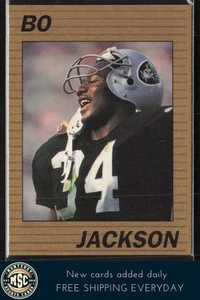 Bo Jackson 1990 California Dreamin' (sin licencia) #NNO CASI NUEVO-COMO NUEVO+ Los Angeles Raiders - Imagen 1 de 2