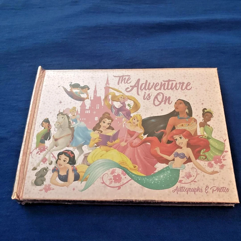 Disneyland Resort Disney Princess Official Autograph Book Adventure is On