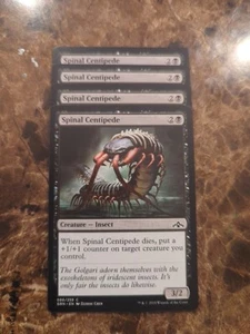 (4) Spinal Centipede *PLAYSET* Guilds of Ravnica Regular NM MTG - Picture 1 of 1