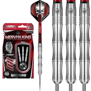 22g 24g 26g Winmau Mervyn King Darts, 90% Tungsten, Prism Force Shafts & Flights - Bild 1 von 1