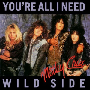 MOTLEY CRUE Your All I Need BANNER HUGE 4X4 Ft Fabric Poster Tapestry Flag - Picture 1 of 3