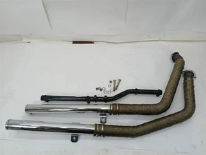 Harley-Davidson 1989 Softail Custom EVO Exhaust Mufflers Pipes - Imagen 1 de 15
