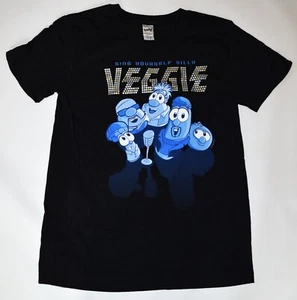 VEGGIE TALES LIVE 2010 Tour Vintage Black T Shirt Kid's L (Fit Tip: 12) - Picture 1 of 5