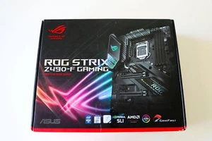 MERE CARD MAINBOARD - ASUS ROG STRIX Z490-F GAMING - Bild 1 von 9