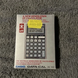 New Casio Calculator Data-cal Dc-100 vintage - Picture 1 of 8