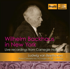 Wilhelm Backhau Wilhelm Backhaus in New York: Live Recordings of 1954 and 1 (CD)
