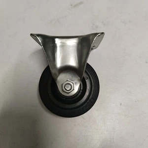 1 Stück TRANSPORTROLLE ,BOCKROLLE ( starr ) Laufrolle , Lenkrolle RÄDER  Ø 75mm - Bild 1 von 2