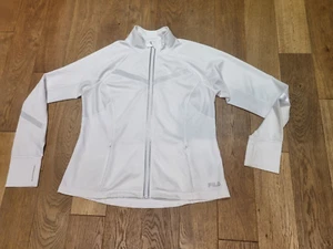 Fila Sport Men's Full Zip White Track Jacket/Top size XL - Picture 1 of 11