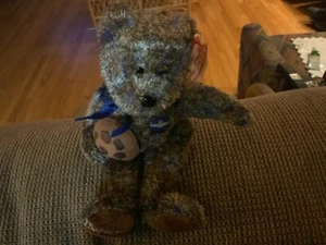 Ty Beanie Baby Retired - CHOCOLATE CHIP Bear Midwest Airlines Exclusive MWMTs - Picture 1 of 3