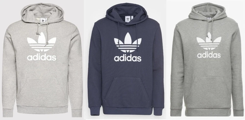 Adidas originals Kapuzenpullover Hoodie Sweatshirt Trefoil Sweater mit Kapuze - Bild 1 von 4