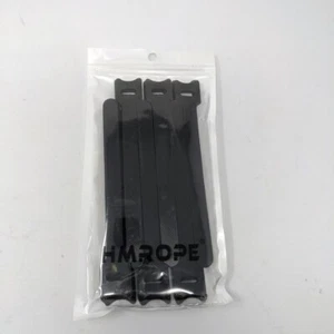 HMROPE 60PCS Fastening Cable Ties Reusable, Premium 6-Inch Adjustable Cord Ties - Picture 1 of 4
