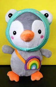 Hooded Penguin Crossbody 9" Plush Stuffed Animal - Picture 1 of 2
