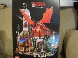 2024 LEGO 21348 DUNGEONS & DRAGONS IDEAS #056 RED DRAGON'S TALE 3745 PIECES - Picture 1 of 12