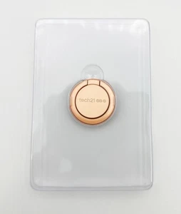 tech21 Finger Ring for iPhone Samsung Universal - Rose Gold - Picture 1 of 9