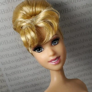 C6 ~ NACKTE MATTEL BARBIE KÖRPER 2005 DISNEY CINDERELLA BLOND MODEPUPPE FÜR OOAK - Bild 1 von 10