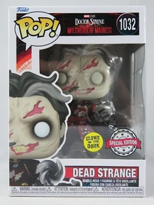 Marvel Funko Pop - Dead Strange (Glow)- Doctor Strange- No. 1032- Free Protector - Picture 1 of 12