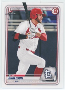 ALEC BURLESON 2020 BOWMAN DRAFT 1ST #BD45 QTY