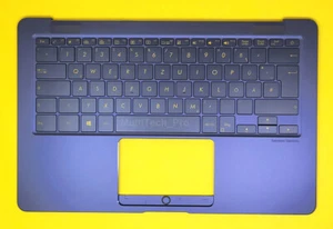 TopCase mit DE Tastatur Asus Zenbook UX490 UX490UA Series mit Beleuchtung -Blau- - Bild 1 von 2