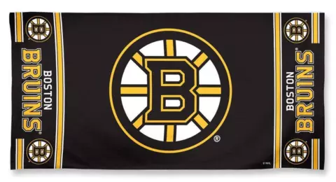 Boston Bruins 30x60 Beach Towel [NEW] NHL Blanket Vacation Summer Pool Cover