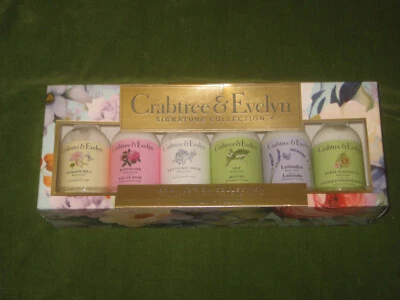 Crabtree & Evelyn Signature Collection Set de loción corporal 3 ozX6 ea Nuevo aroma asst Foto 1 de 4
