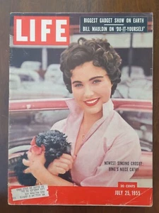 Vtg Life Magazine JULY 25, 1955 Bing Crosby niece, Cathy Crosby - Imagen 1 de 2