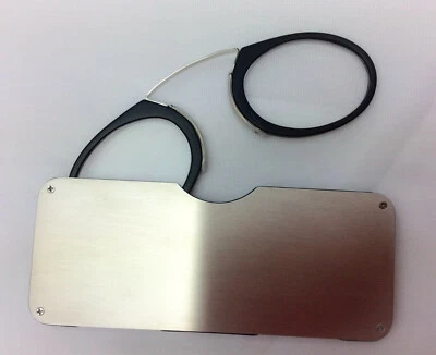 DUGGERT RETRO Zwicker Lesehilfe +3,00 dpt Kneifer extra flach