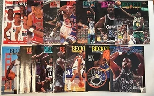 14x Revista de baloncesto Beckett 1992 a 1994 y 1 Future Star Shaq Pippen Más - Imagen 1 de 16