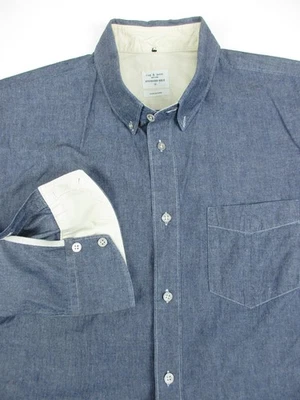Mens XL rag & bone Standard Issue LS button shirt - Image 1 of 4