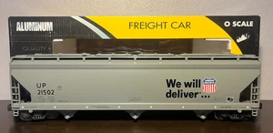 K-Line K6243-2111 O Union Pacific UP Extruded Aluminum Gray Hopper #21502 NEW - Picture 1 of 14