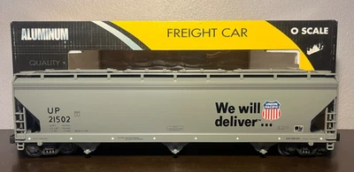 K-Line K6243-2111 O Union Pacific UP Extruded Aluminum Gray Hopper #21502 NEW - Image 1 of 4