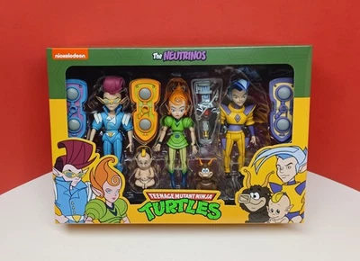 Juego de 3 figuras NECA Teenage Mutant Ninja Turtles TMNT The Neutrinos  Foto 1 de 4