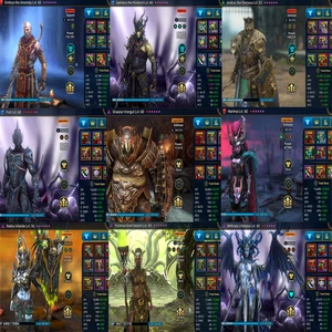 RaidShadowLegends|3Myt|76Leg|Aphidus|Androc|Foli+1|Graazur|Harima|Rakka|NM-1Key - Picture 1 of 3