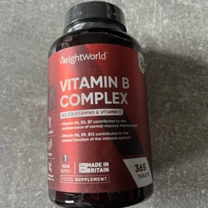 Vitamin B -365Tablets Vitamin B12, Biotin, Vitamin B6, Vitamin C, Vitamin B9 R14 - Picture 1 of 2