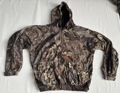 ScentBlocker Plus Buglite Camo Hunting Jacket Men Large Hooded Lined - Image 1 of 4
