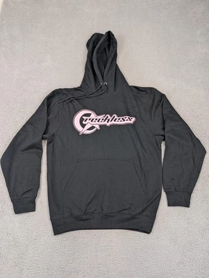 Sudadera con Capucha Young & Reckless Para Hombre Mediana Negra Rosa Gráfica Pullover YR Foto 1 de 4