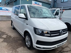 VOLKSWAGEN TRANSPORTER 2.0 TDI T32 Highline 2019 (69) Kombi Tailgate FVSH 5 Seat - Picture 1 of 24