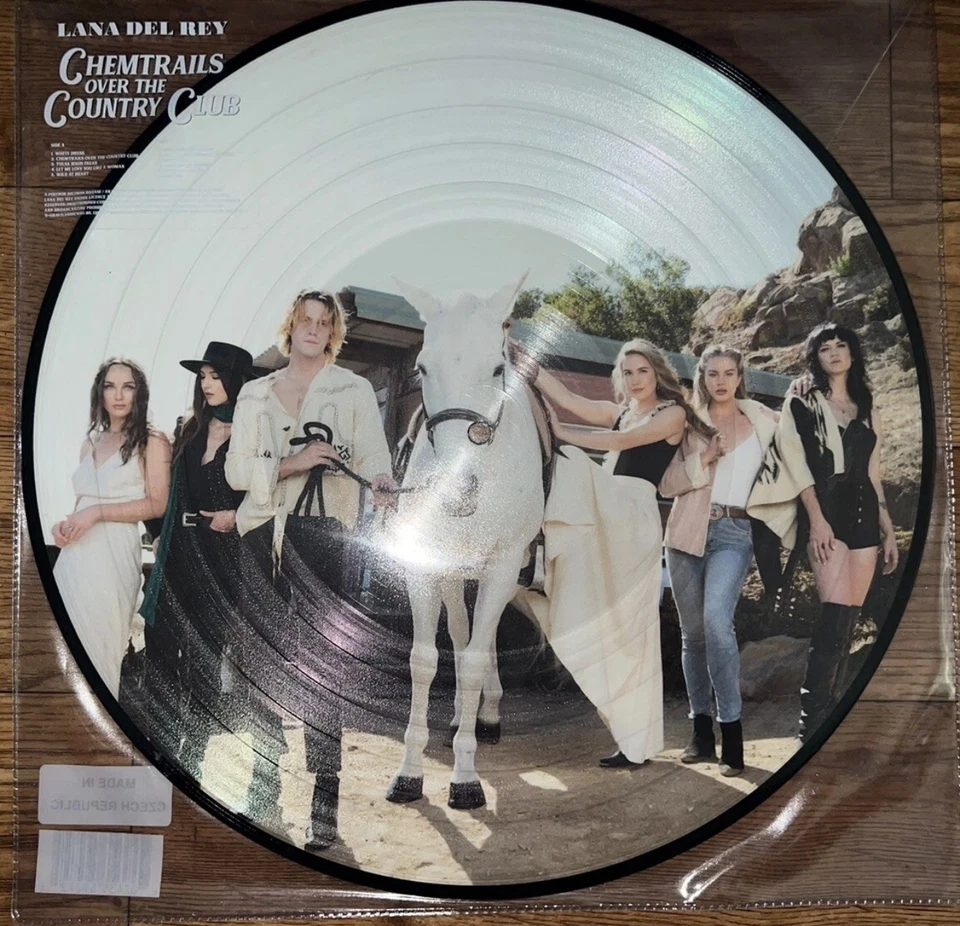 Chemtrails Over The Country Club by Lana Del Rey RARE LE Picture Disc - Imagem 1 de 1