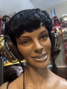 VTG Superex Stereophones PRO B VI See Thru CLEAR Exterior EXC, 1 Headphone Works - Picture 1 of 17