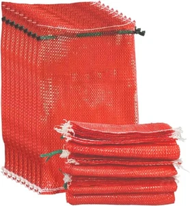 10 Pack Mesh Onion Bags, 11"×18" Reusable Vegetable Produce Bags 10LB - Picture 1 of 4