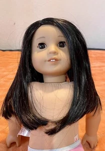 American Girl Doll Asian Gorgeous Black Short Hair Great Condition Truly Me 64 - Picture 1 of 16