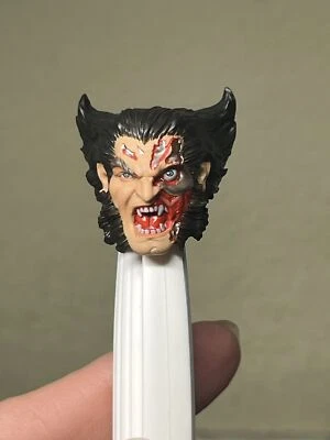 1/12 Painted Custom Logan Wounded Wolverine Head Carved Fit 6'' Action Figure — 第 1/4 张图片
