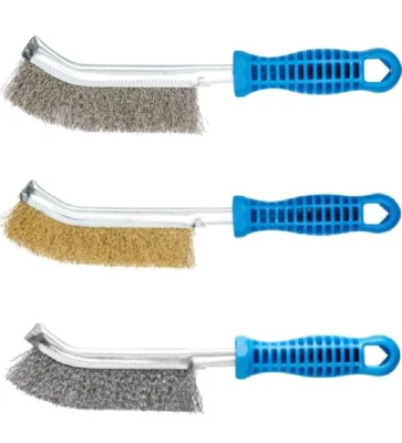 DRAHTBÜRSTE PFERD HBG 10 ST / MES / INOX 0,30 (STAHL/MESSING/EDELSTAHL)