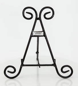 ISF20A Schwarz Eisen A-Rahmen Staffelei Display Ständer 9,75" Metall Scheibe Platte Platte - Bild 1 von 8