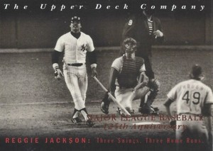 1994 Upper Deck All Time Heroes 125th Anniversary Reggie Jackson 9 Yankees