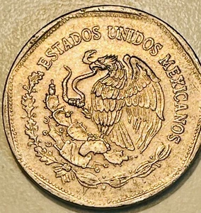 México Estados Unidos 1980 $5 AU - Imagen 1 de 2