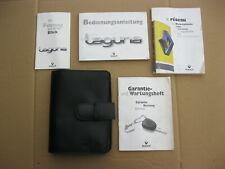 Bordmappe Bordbuch Bedienungsanleitung Scheckheft Wartungsheft Renault Laguna I 