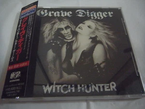 GRAVE DIGGER-Witch Hunter/War Games JAPAN 1st.Press w/OBI PROMO Scorpions Accept - Foto 1 di 9