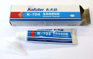 Kafuter K-704 White Silicone Rubber RTV Adhesive. UK Seller. Fast Dispatch - Picture 1 of 2