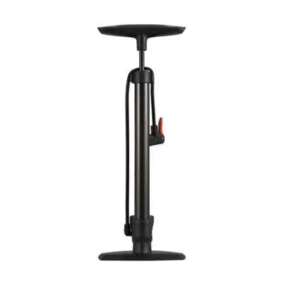 High Pressure Bicycle Bike Floor Air Pump Gauge Dual Valve Black Steel Pump AU - image 1 of 4