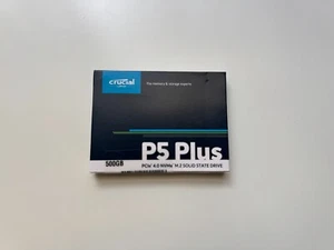 Crucial P5 Plus 500GB NVMe M.2 PCIe SSD - Picture 1 of 3